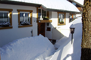 Haus Vogelsang im Winter