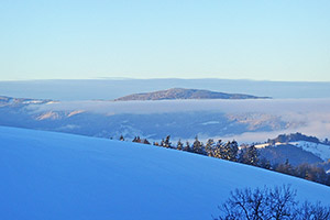 Aussicht vom Balkon