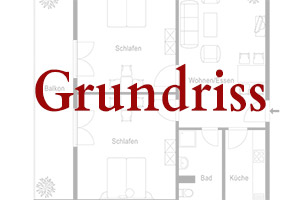 Grundriss Ferienwohnung Nachtigall