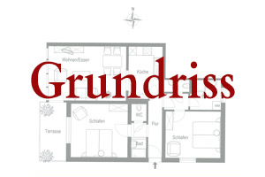 Grundriss Ferienwohnung Schwalbe